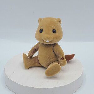 Calico Critters Sylvanian Families Woodbrook Beaver Mom Figure Vintage 1985 Coll
